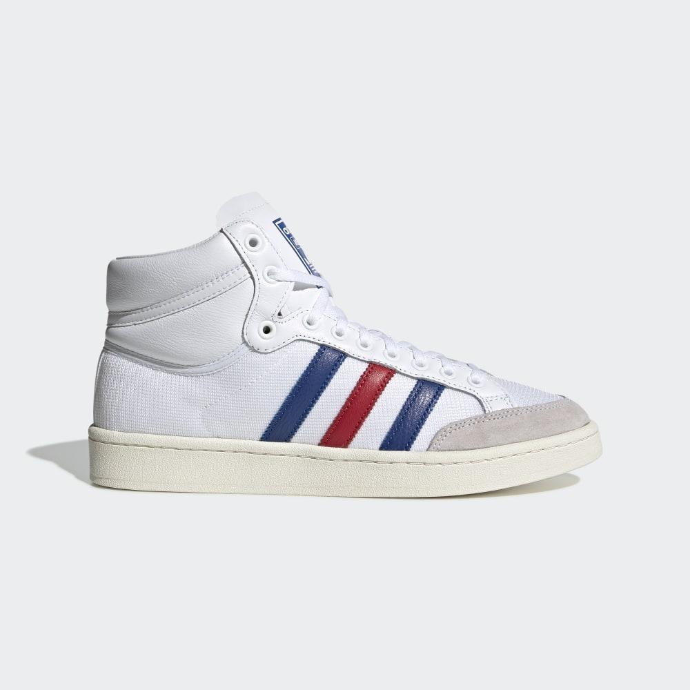 Originals Adidas Americana Inalti Dama Romania - Albi/Albastru Regal/Rosii Inchis EF2803